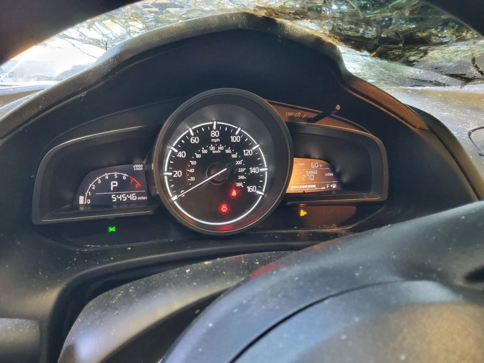 Speedometer Cluster MPH Manual Temperature Control Fits 17-18 MAZDA 3 524724 - Изображение 1 из 1