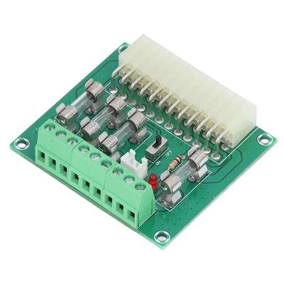 ATX Power Supply Adapter Module Wiring Breakout Board For 24PIN Interface New - Image 1 of 4
