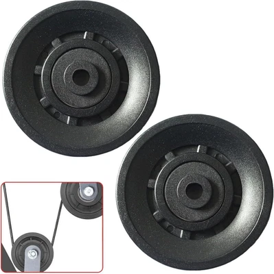 2 Pack Fitness Equipment Pulley Universal Bearing System Gym Workout Wheel Nylon - Image 1 of 4