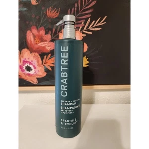 Crabtree & Evelyn Cleanse Clarify Shampoo Apfelfruchtextrakt 15 flüssige Unzen NEU - Bild 1 von 6
