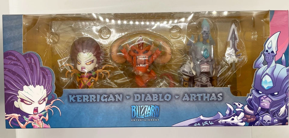 Bonecos fofos, mas mortais exclusivos da BlizzCon 2013 - Kerrigan, Diablo e Arthas - Imagem 1 de 1