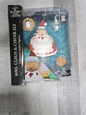 Diamond Select NUEVO Figuras Pesadilla antes de Navidad Mrs Claus & Choir Elf 2021 Foto 1 de 4