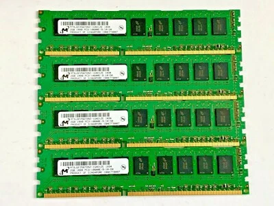 MICRON MT Desktop Ram 4 sticks - 2GB PC3 1333 EC from mac. - Image 1 of 3