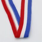 Webbing Tri Colours Red White and Blue 25mm Wide Ribbon Queens Jubilee