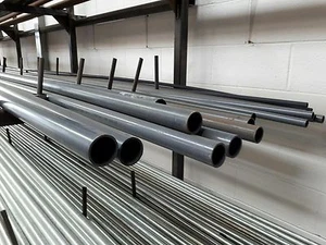 TUBERÍA DE SOLDADURA DE SOLVENTE DE PVC GRIS CLASE E 1/2"" - 3"" 10 BAR CLASIFICADO PESCADO/ESTANQUE/INDUSTRIAL - Imagen 1 de 3