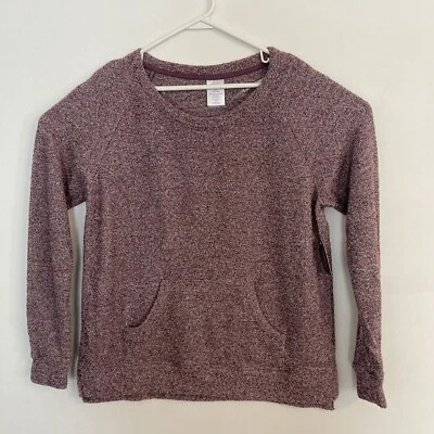 SECRET TREASURES CHENILLE Púrpura Malva Manga Larga Dormir Top Talla L (12-14) Foto 1 de 3