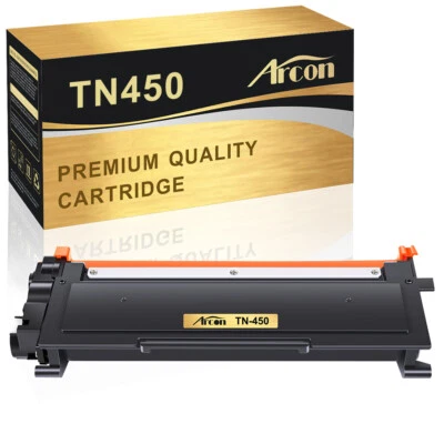 Cartucho de tóner TN450 compatible con Brother HL2130 HL2220 HL2240D HL2250 Foto 1 de 4