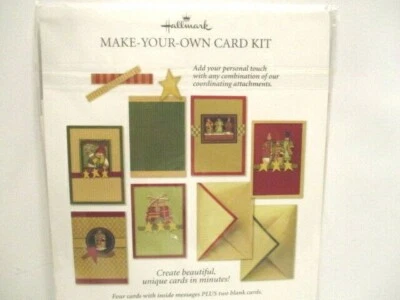 Hallmark Craft Make-Your-Own Christmas Card Kit  6 Cards and Envelopes - Image 1 of 4