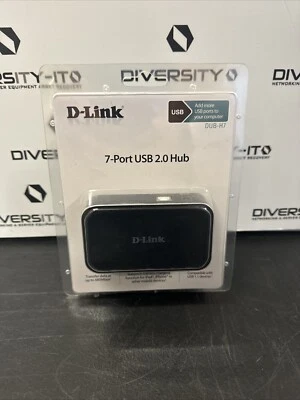 D-link 7 port USB 2.0 Hub - Image 1 of 2
