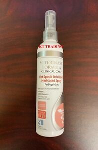 Hot Spot & Itch Relief Spray For Dogs Cats - Medicated Skin Treatment EXP 10/25