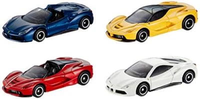 TAKARA TOMY TOMICA FERRARI SET 488 GTB 488 SPIDER LaFerrari Aperata Model Car - Image 1 of 3