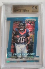 2013 DeAndre Hopkins Prizm Prizms Light Blue Die Cut #225 BGS 9.5 RC #7/15 RC 