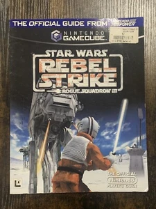 💥 Star Wars Rebel Strike Nintendo GameCube Strategy Guide Book - Picture 1 of 8