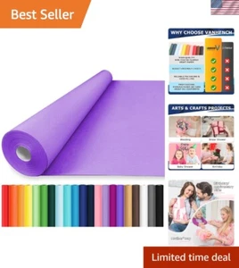 36" x 200' Purple Wrapping Paper, Solid Color Kraft Paper for Gifts, Crafts - Picture 1 of 7