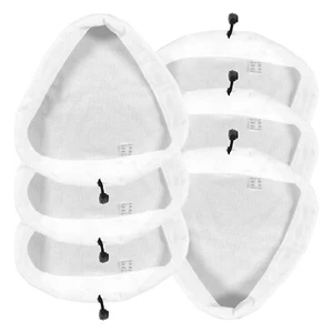 Almohadillas para fregona limpiadora de vapor WOLF 1500W Super H2OT 10 en 1 cubiertas de paños paquete de 6 - Imagen 1 de 12