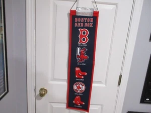 Cooperstown Collection Boston Red Sox Heritage Wool Banner - Picture 1 of 2