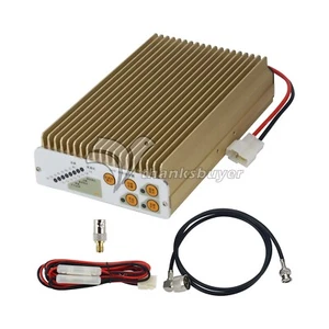 UHF 400-470MHz FM/AM/SSB Power Amplifier 10W-80W Selectable Levels SWR Display - Zdjęcie 1 z 7