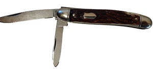 VINTAGE COLONIAL PROV. U.S.A 2 BLADE JACK KNIFE-NICE CONDITION! - Picture 1 of 10