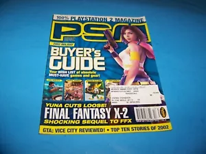 PSM PlayStation 2 Magazin Feiertag, 2002 Ausgabe 66 Vintage Videospiel Magazin - Bild 1 von 3