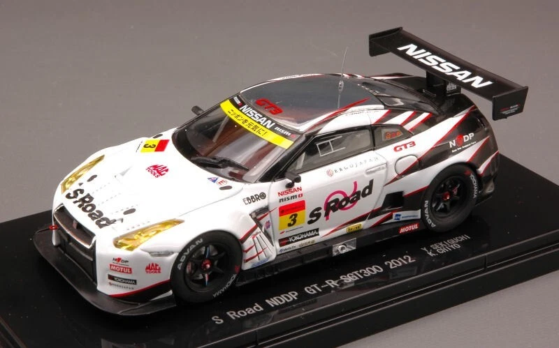 Ebbro Nissan R35 Gt-r N.3 Super Gt500 Sekiguchi-chiyo 1 43