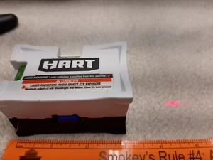 HART 10-Foot Laser Level, Horizontal and Vertical Bubble Vials No Package - Picture 1 of 6