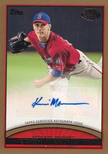 TOPPS 2012 PRO DEBÜT KEVIN MATTHEWS #PDA-KM 44/50 GOLD AUTOGRAMMKARTE - Bild 1 von 2