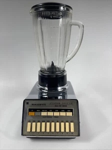 Vintage Chrome Panasonic Blender MX-250 Solid State Control Made in Japan 1970's - Picture 1 of 14