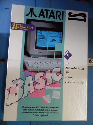 Introduction to Basic Programming Atari/HISOFT 1040/Mega/TT ST NEW Disk - Image 1 of 4