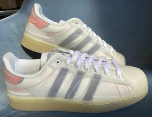 Adidas Superstar Futureshell White Sneakers MEN US Size 7 NEW - Picture 1 of 16