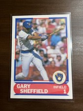 1989 SCORE YOUNG SUPERSTARS I GARY SHEFFIELD #25 MILWAUKEE BREWERS 