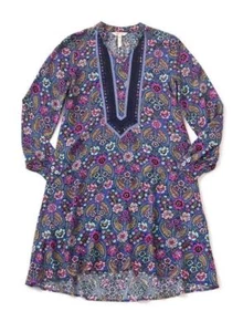 Matilda Jane THOUGHTS AND DREAMS Dress Small Boho Hi Lo Floral Rayon Women's NWT - Picture 1 of 3