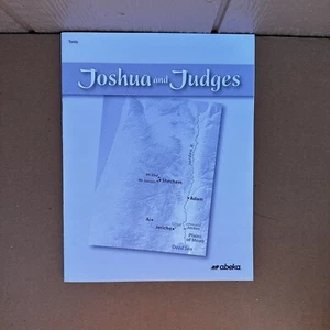 New Abeka Joshua And Judges Student Tests Grade 8 Bible Homeschool Test Booklet - Picture 1 of 2