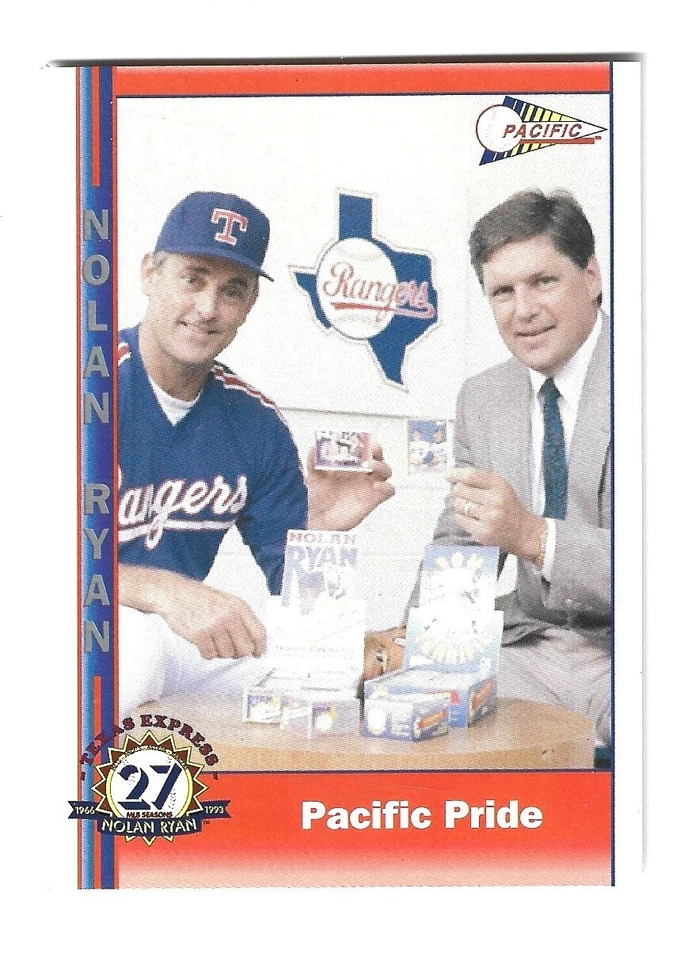 Béisbol Pacific Nolan Ryan Express 1993 D con Tom Seaver #250 casi nuevo Foto 1 de 1