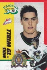2001-02 Prince Albert Raiders #22 Mike Wirll