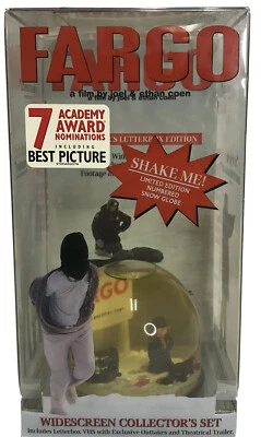 Fargo Collector's Letterbox Edition NUMBERED SNOWGLOBE VHS NEVER OPENED - Image 1 of 4