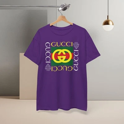 Nueva Camiseta Ggucii Logo Para Hombre Divertida Hecha en EE. UU. S a 5XL Foto 1 de 4