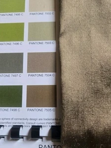 8 Yards 32" 100% Fabric Silk Plaid Taupe With Black Threads, 52" Wide - Picture 1 of 6