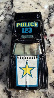 Hot Wheels Vintage Police 123 Black Diecast 1977 Malasia Mattel ¡Vendedor de confianza! Foto 1 de 4