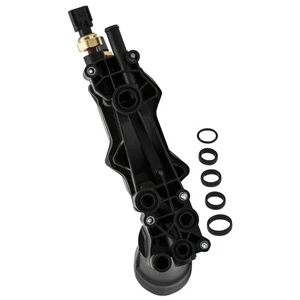 Oil Cooler Filter Housing Adapter w/ Sensor for Chrysler 200 300 3.6L V6 2014-17 - Picture 1 of 17