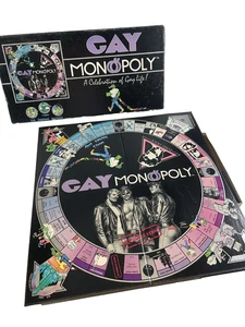 Juego de mesa Parker Sisters Gay Monopoly A Celebration of Gay Life 1983 vintage - Imagen 1 de 13