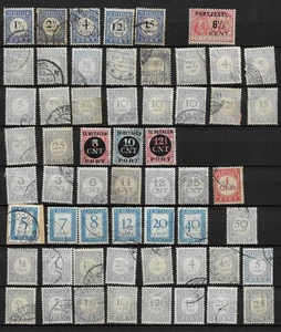 Niederlande Lot klassische Briefmarken nicht auf Typ geprüft - Bild 1 von 1