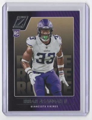 2022 Panini Zenith Brian Asamoah II Rookie Minnesota Vikings #171 - Image 1 of 2