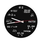 Mathe Wanduhr, Mathe Formeln Uhr PrüFung Uhr in Schwarz und Weiß Einzigarti2772