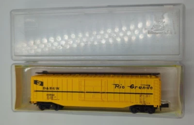 Model Power 3089 N Scale DRGW Denver & Rio Grande Western 50' Box Bar #60649 - Image 1 of 4
