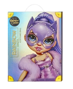 Rainbow Vision Costume Ball: Rainbow High Violet Willow (Cat Themed) 11" Doll 🆕 - Picture 1 of 7