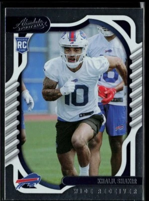 2022 Absolute #179 Khalil Shakir RC - Image 1 of 2