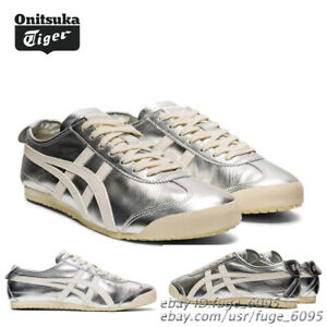 NEW Onitsuka Tiger Mexico 66 Silver/White 1183B566-021 Unisex Sneakers Shoes