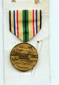 US Armed Forces Southwest Asia Service Medal aka Desert Storm Service - Bild 1 von 2