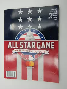 2018 All Star Game Program Book Washington Nationals Park MLB - Picture 1 of 3
