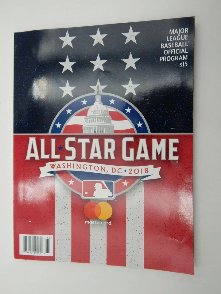 2018 All Star Game Program Book Washington Nationals Park MLB - Image 1 of 3